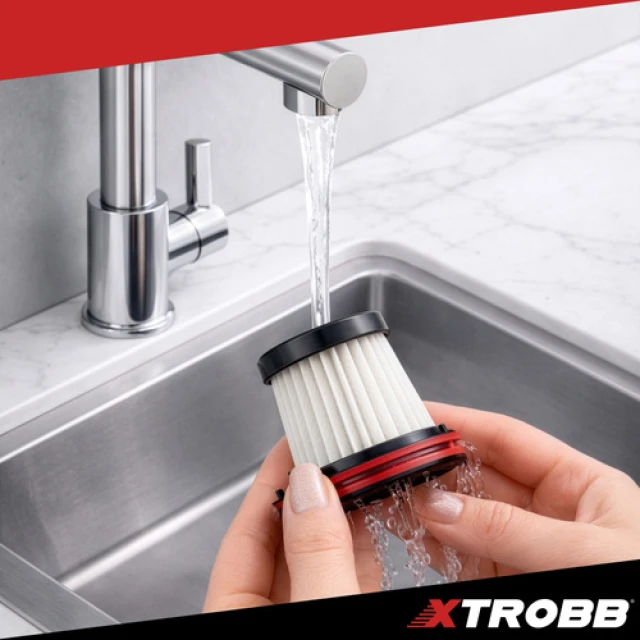 Ручний пилосос для автомобіля Xtrobb ProVac 100 Вт 16000 Па (5904665714690)