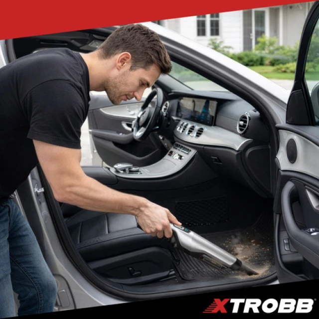 Ручний пилосос для автомобіля Xtrobb ProVac 100 Вт 16000 Па (5904665714690)