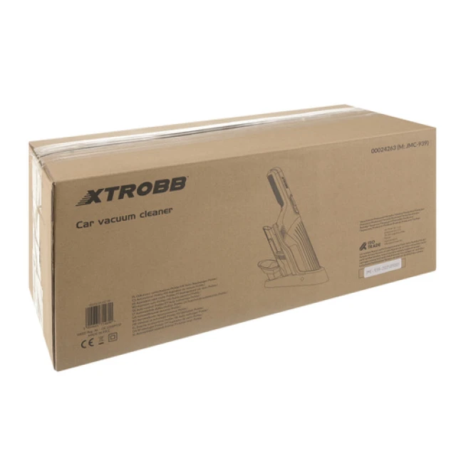 Ручний пилосос для автомобіля Xtrobb ProVac 100 Вт 16000 Па (5904665714690)