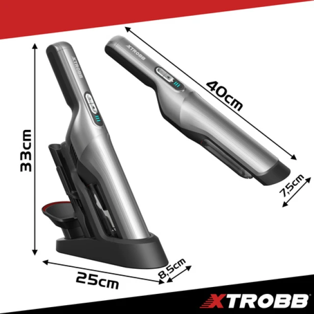 Ручний пилосос для автомобіля Xtrobb ProVac 100 Вт 16000 Па (5904665714690)
