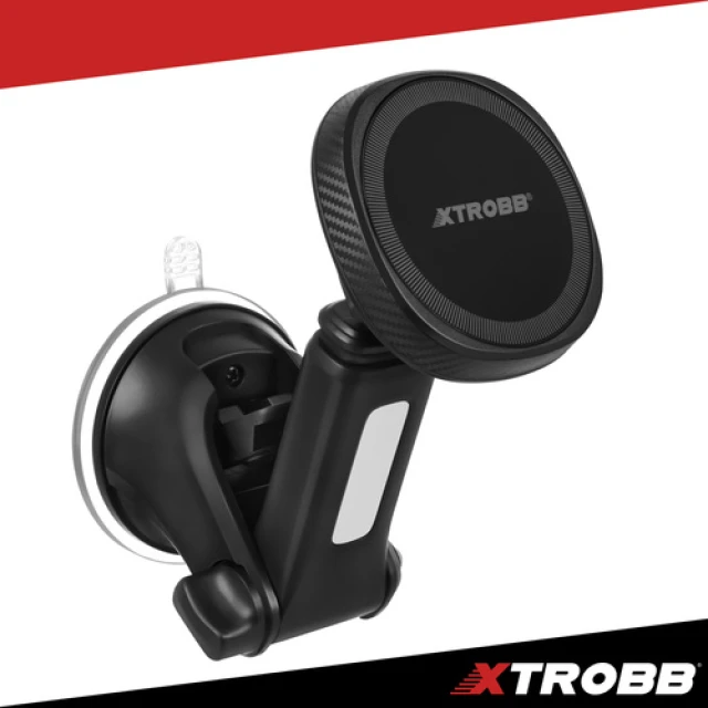 Автомобільний тримач для телефону магнітний Xtrobb MagSafe з присоскою (5904665714751)