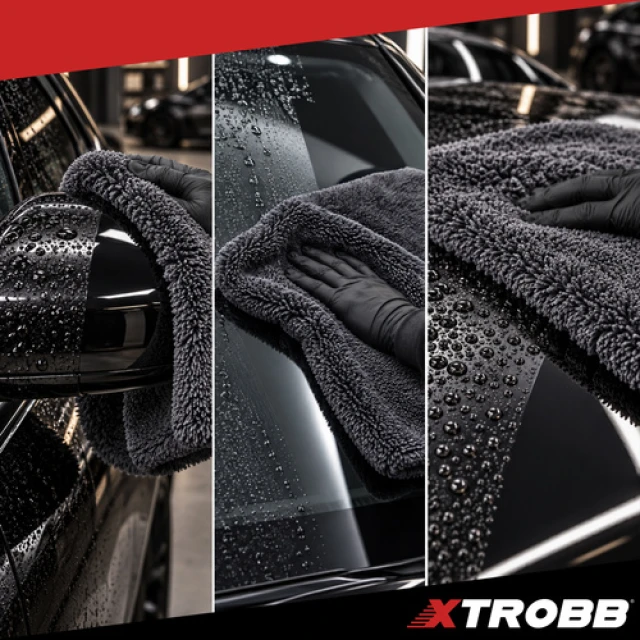 Рушник для сушіння авто Xtrobb 90x60 см 1300 г/м² (5904665714805)