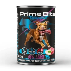 Вологий корм для собак GAME DOG Prime Bite з ягням та петрушкою монопротеїновий 400 г (5904730806510)