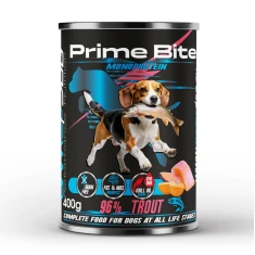 Вологий корм для собак GAME DOG Prime Bite з фореллю і бататом моно протеїновий 400 г (5904730806527)
