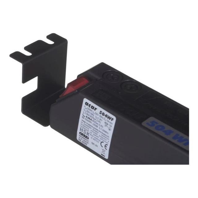 Мережевий фільтр Acar 504WF EMI/RFI 3 м Black (5904743255404)