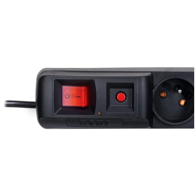 Удлинитель Acar S8 1,5 м Black (5904743365301)