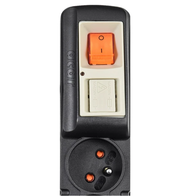 Мережевий фільтр Acar S8 PRO 1,5 м Black (5904743368104)