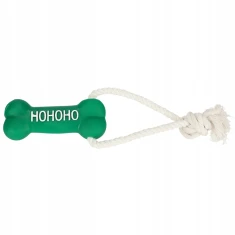Іграшка для собак PAKA ZWIERZAKA мотузка з кісткою HOHOHO 13 см (5904760169739)