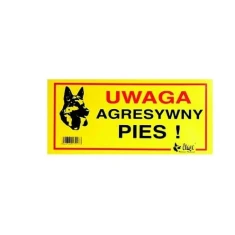 Табличка Dingo попереджувальна 