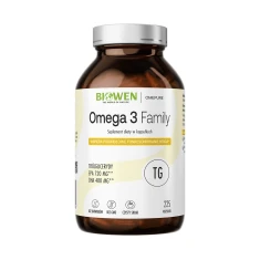 Кормова добавка Biowen Омега-3 TG Family 720 мг EPA 480 мг DHA 225 капс. (5904806120946)