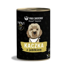 Вологий корм для собак PAKA ZWIERZAKA Seventh Heaven з качкою та яблуком 400 г (5904806564252)