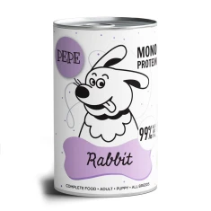 Вологий корм для собак PAKA ZWIERZAKA Pepe Rabbit з кроликом 400 г (5904806564573)