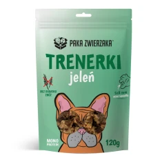 Ласощі для собак PAKA ZWIERZAKA Trenerki з олениною 120 г (5904806564757)