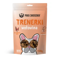 Ласощі для собак PAKA ZWIERZAKA Trenerki з яловичиною 120 г (5904806564795)