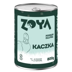 Вологий корм для собак ZOYA з качкою 800 г (5904844580023)