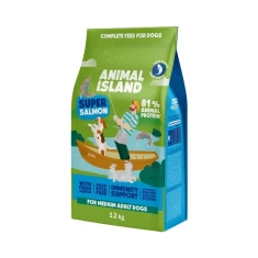 Сухий корм для собак ANIMAL ISLAND Premium з лососем 12 кг (5904905080318)