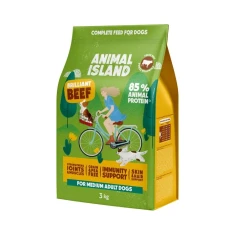 Сухий корм для собак ANIMAL ISLAND з яловичиною 3 кг (5904905080332)