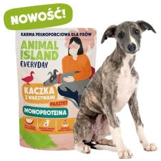 Вологий корм для собак ANIMAL ISLAND Monoproteinowa з качкою 300 г (5904905083944)