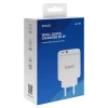Мережевий зарядний пристрій Savio LA-12 20W Quick Charge Power Delivery 3.0 (5905106070221)