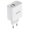 Мережевий зарядний пристрій Savio LA-12 20W Quick Charge Power Delivery 3.0 (5905106070221)
