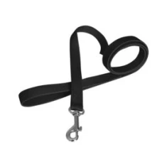 Повідець для собак Chaba Miejska Classic стрічковий 10 мм S Black (5905133601542)