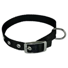 Нашийник для собак Chaba стрічковий 20x57 см (M) Black Lux (5905133649544)