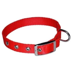 Нашийник для собак Chaba стрічковий 20x57 см (M) Red Lux (5905133649551)
