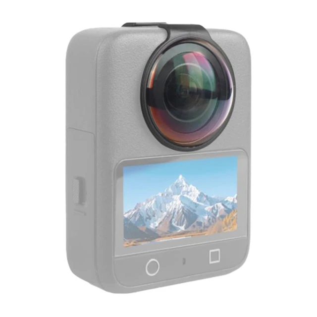 Захисне скло для камери PULUZ для DJI Osmo 360 чорне (PU791B)