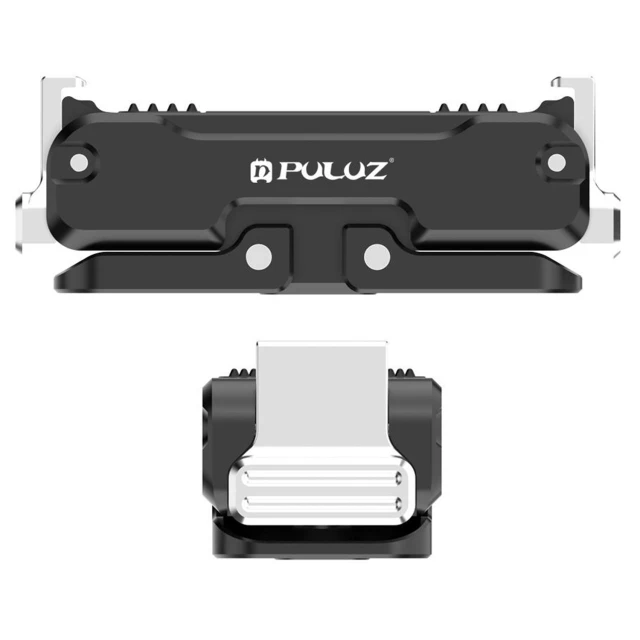 Держатель металлический магнитный Puluz для DJI Osmo Nano (черный) (PU794B)