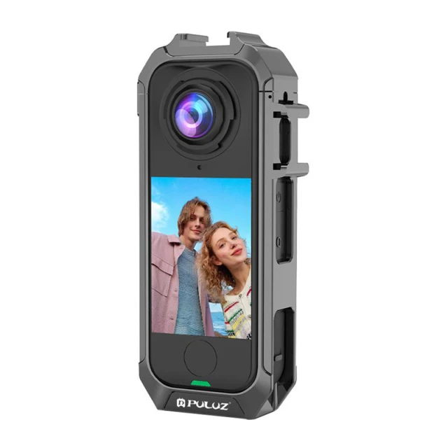 Металевий захисний корпус Puluz для Insta360 X4 Air Gray (PU1063H)
