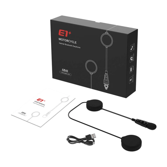 Bluetooth гарнітура для шолома EJEAS E1+ (E1+)