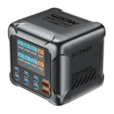 Зарядная станция BlitzWolf BW-S33 420W 8 портов (5905156104518)