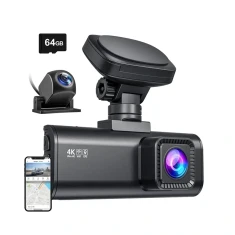Відеореєстратор Redtiger F7N WiFi 4K + 1080p (F7N(64G))