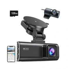 Відеореєстратор Redtiger F7NP WiFi 4K + 1080p 128GB (F7NP128G)