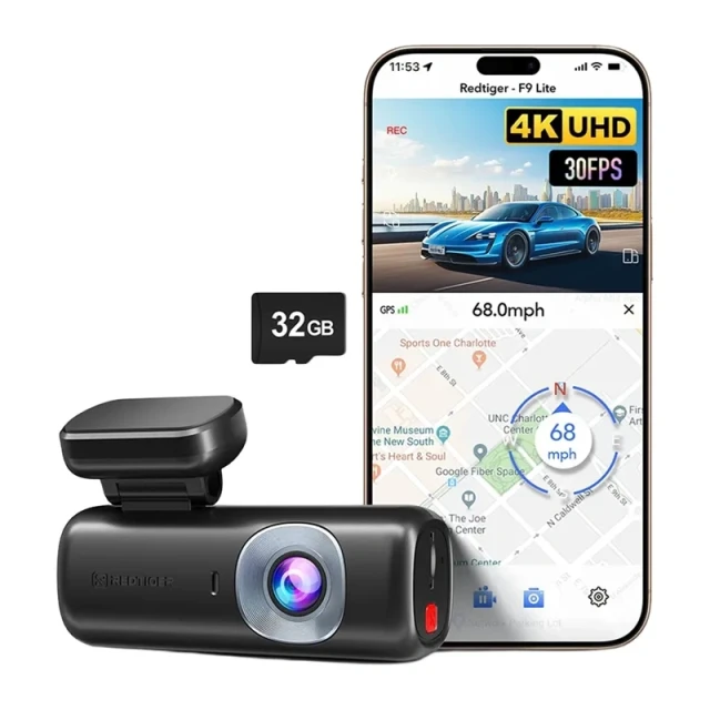 Відеореєстратор Redtiger F9 Lite 4K 32GB (5905156108424)