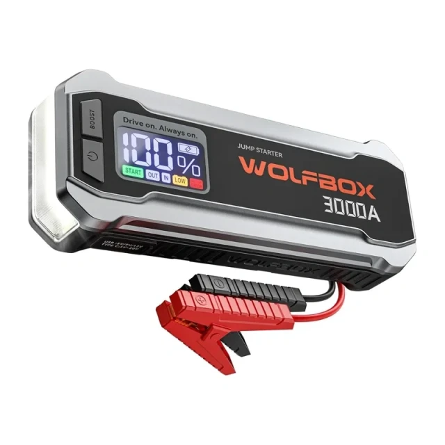 Пусковий пристрій Wolfbox MegaVolt 16 16000mAh 3000A (5905156108813)