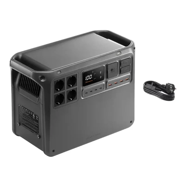 Комплект DJI Power 2000 + сонячна панель 200W + адаптер MPPT + кабель MC4 (Power 2000+200W)
