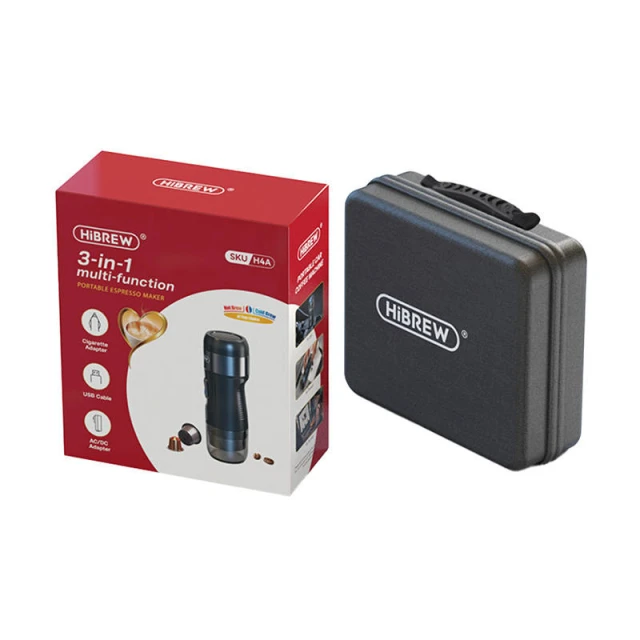 Кавоварка портативна HiBREW H4A 3в1 80W з чохлом (5905316140721)