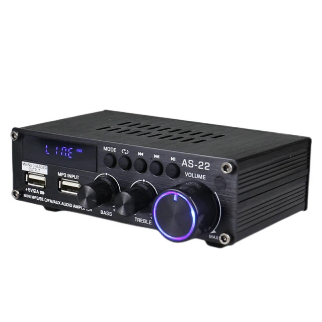 Підсилювач аудіо BlitzWolf AS-22 45W Black (5905316141117)