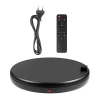 Вращающаяся подставка Puluz 45cm с розеткой Black (PU3147EU)
