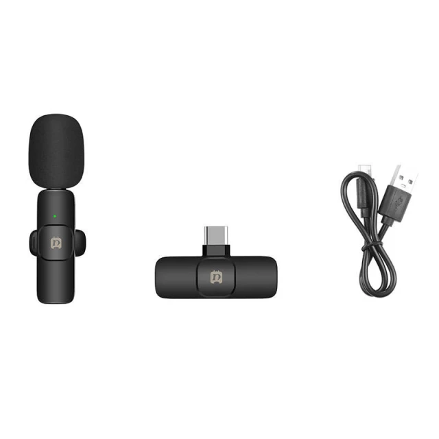 Бездротовий мікрофон Puluz PU3151B Lavalier Type-C (PU3151B)