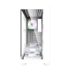 Корпус компьютерный Darkflash DS900 White + 7 вентиляторов ARGB (DS900 White)