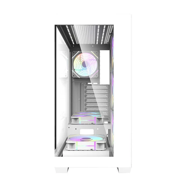 Корпус компьютерный Darkflash DS900 White + 7 вентиляторов ARGB (DS900 White)