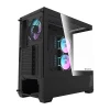 Корпус комп'ютера Darkflash DS900 Air + 6 вентиляторів ARGB Black (DS900 Air Black)
