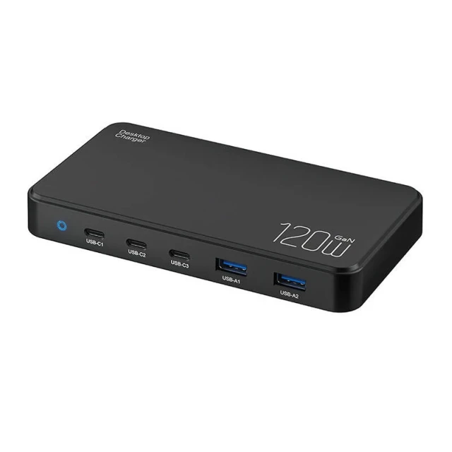 Зарядний пристрій BlitzWolf BW-i100 120W 5в1