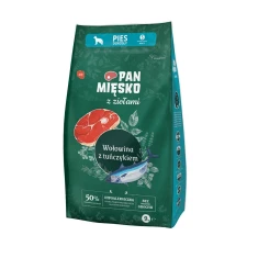 Сухий корм для собак PAN MIĘSKO з яловичиною і тунцем S 9 кг (5905342291459)