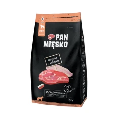 Сухий корм для собак Pan Mięsko з телятиною та індичкою 20 кг (5905342291992)