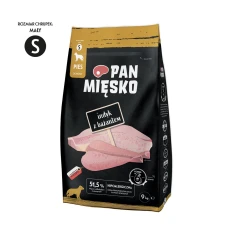 Сухой корм для собак PAN MIĘSKO с индейкой и фазаном 9 кг (5905342292425)
