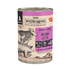 Влажный корм для щенков Wiejska Zagroda Мясная учта 400 г (5905342295785)