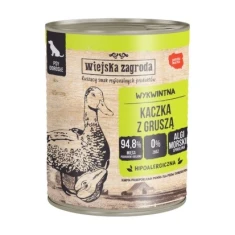 Влажный корм для собак Wiejska Zagroda с уткой и грушей 800 г (5905342295884)